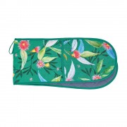 Double Oven Mitt | Gum Blossom | Linen Cotton